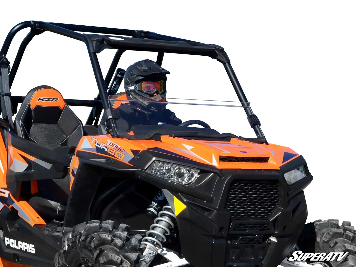 SuperATV Polaris RZR XP 1000 Half Windshield 2014-2018