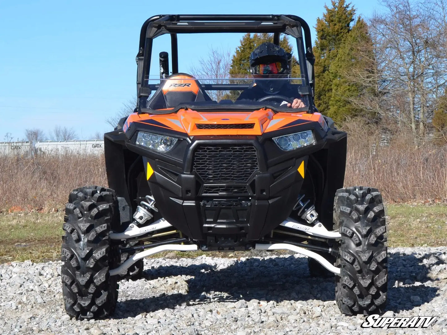 SuperATV Polaris RZR XP 1000 Half Windshield 2014-2018