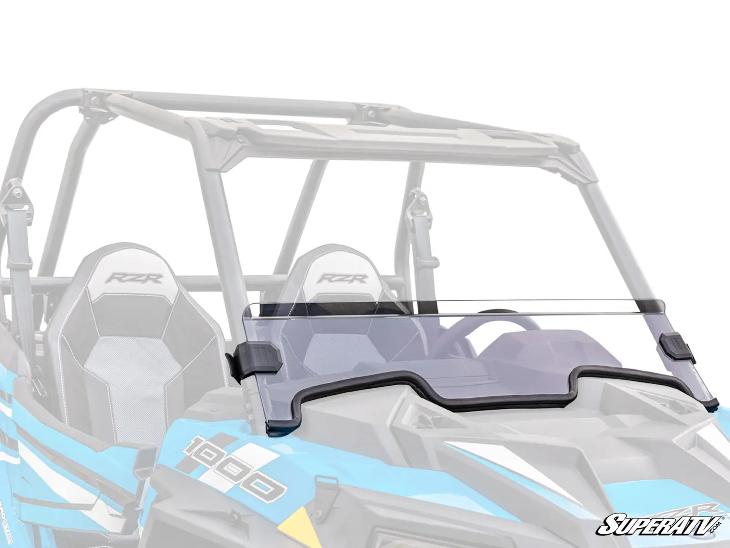 SuperATV Polaris RZR XP 1000 Half Windshield 2019-2023